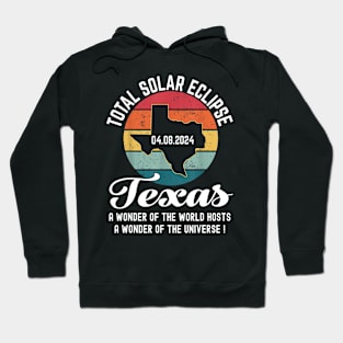 Texas Solar Eclipse 2024 Hoodie